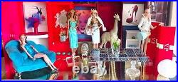 12 Doll Diorama-Galery for Poppy Parker, Barbie, Fashion Royalty, Action Figures
