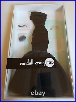 12 RTW Randall Craig Fashion Royalty Integrity toys Doll BLACK Exclusive GOWN