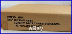 2007 The Royal Weiss Agnes Dressed Doll Royal Life Convention Exclusive NRFB HTF