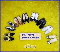 By Fashion Royalty All Poppy Parker Shoe Lot #2 Fit Momokomisakidarlaloni
