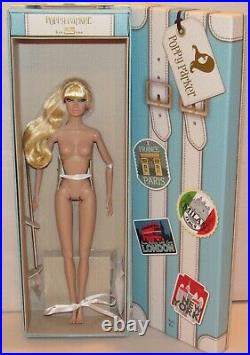 Enlightened in India Poppy Parker Nude Doll with Stand, COA & Box Fashion Royalty