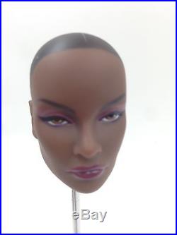 Fashion Royalty Integrity Doll Jordan Platinum head with Dark A Skin Body