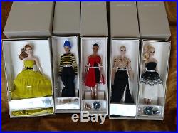 Fashion Royalty Jason Wu Anniversary Collection Elyse Jolie Dolls set of 5 NRFB