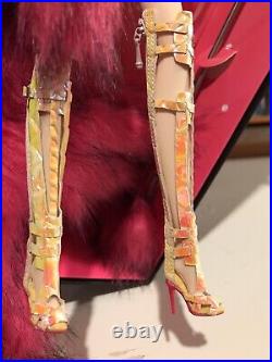 Fashion Royalty Mizi Miss Fox BODYSUIT Lingerie Fur Wrap BOOT Fit Integrity Toys