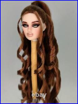 Fashion Royalty OOAK Stone Doll Head Barbie Integrity Toys Poppy parker