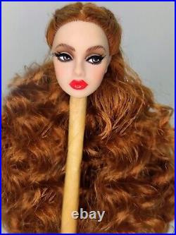 Fashion Royalty Rainbow Poppy Parker OOAK Doll Head Integrity Toys Barbie