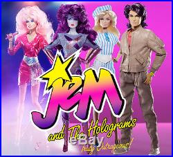 Fashion Royalty Synergy-Jem and the holograms-Integrity-NRFB HTF withBrown Shipper