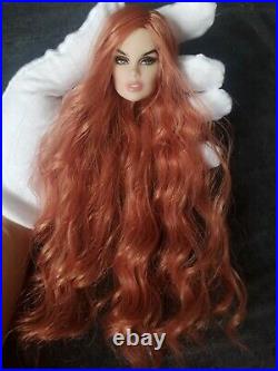 Fashion royalty Vanessa ooak head+ 3 wigs