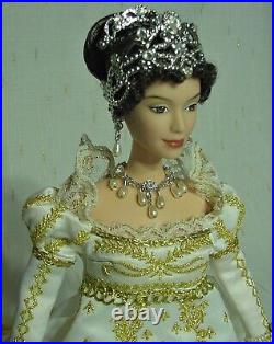 Gold Label Women of Royalty Empress Josephine Barbie Doll Loose Almost Complete