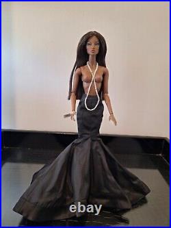 Integrity Fashion Royalty Dolls Collection! The Sexy Black Mermaid Gown!