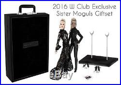 Integrity Toys Fashion Royalty Sister Moguls Agnes Giselle 2 Doll Gift Set NRFB