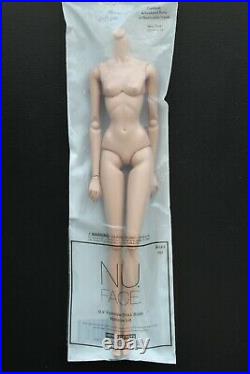 Integrity toys fashion royalty NuFace replacement body 3.0 white skin tone NEW
