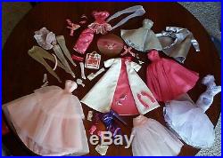 LOT Gowns Gloves Hose Dressmakerr Silkstone Tiny Kitty Fits Poppy NuFace Muse