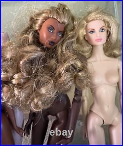 Lot of INTEGRITY TOYS FASHION ROYALTY DOLL BODIES. Damaged