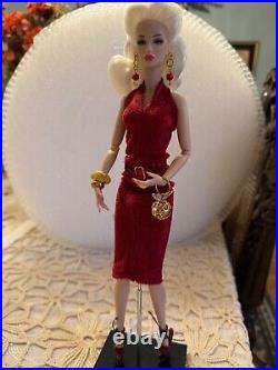 Monogram Fashion Royalty Platinum Blonde doll used in great condition