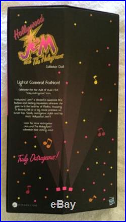 NEW NRFB Integrity Toys SDCC Jem and the Holograms HOLLYWOOD JEM Doll with SHIPPER