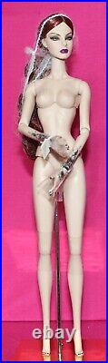 Nude IT Fashion Royalty 12.5 Devotion Agnes Sacred Lotus Doll with Stand & COA