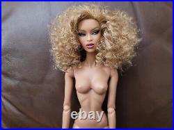 OOAK Adele Makeda Nude Doll Fashion Royalty Integrity Toys