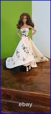 OOAK Kyori Sato Integrity Fashion Royalty Repaint Doll wearing Sabrina Dress