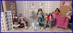 Poppy Parker (Barbie/Fashion Royalty) Hangout Parlor Diorama/Doll Room. 12